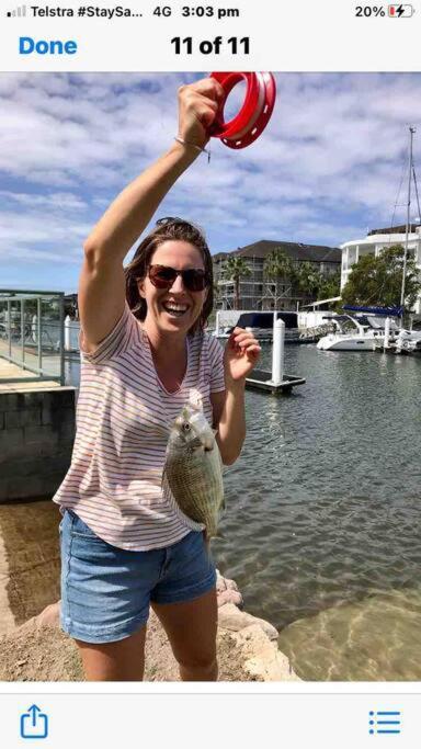 Broadwater Canal Frontage-Runaway Bay-Boat Ramp Gold Coast Exterior foto